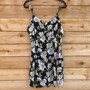 Floral Spaghetti Strap Dress